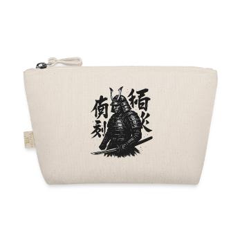 Samurai-Kalligraphie Kunst - Bio-Täschchen - Natur - Vorne