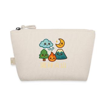 Wind, Forest, Fire, Mountain, Kawaii, Landscape - Organic Pouch - nature - Front