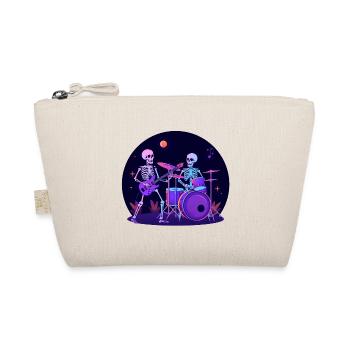 Neon Skeleton Band Jam – Jupe d’Halloween - Trousse biologique - nature - Devant