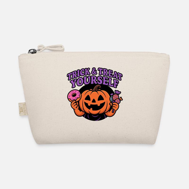 Trick & Treat Yourself Pumpkin Bio-Täschchen