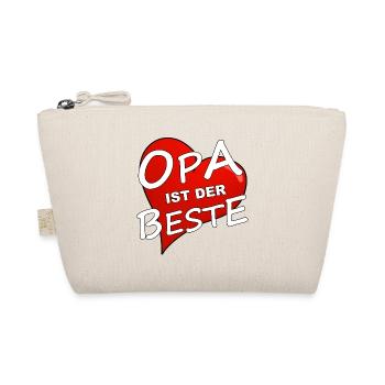 OPA IST DER BESTE - Bio-Täschchen - Natur - Vorne