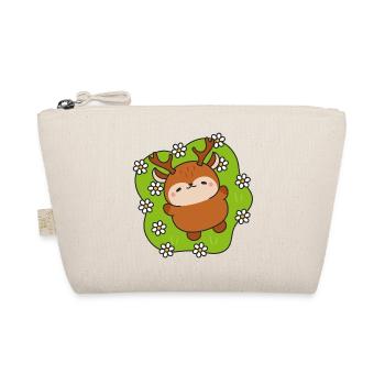 Merry deer among daisies - Organic Pouch - nature - Front