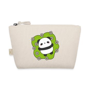 PandaCâlin Floral Vert - Trousse biologique - nature - Devant