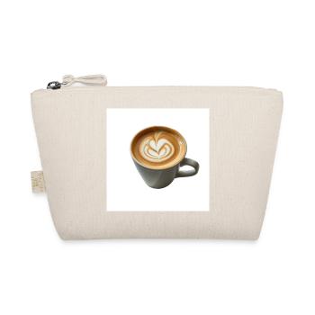Latte Heart Art Mug Design - Trousse biologique - nature - Devant