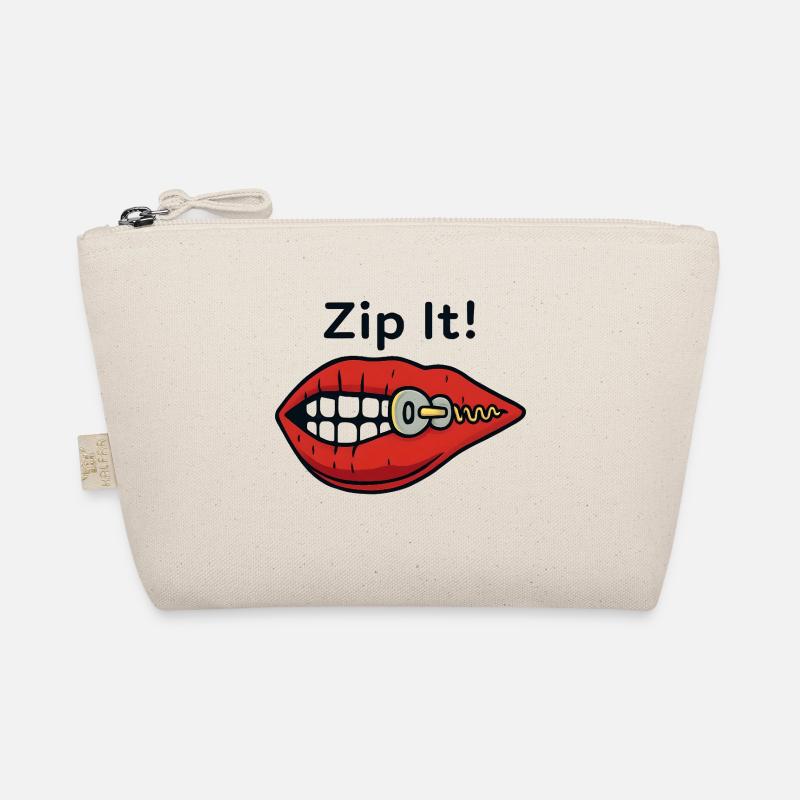 Zipper Lips Zip It Organic Pouch