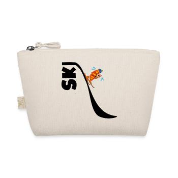 SKI SKIER CROISSANTS - Organic Pouch - nature - Front