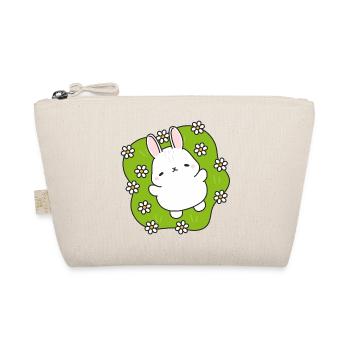 Lapin mignon au jardin fleuri - Trousse biologique - nature - Devant