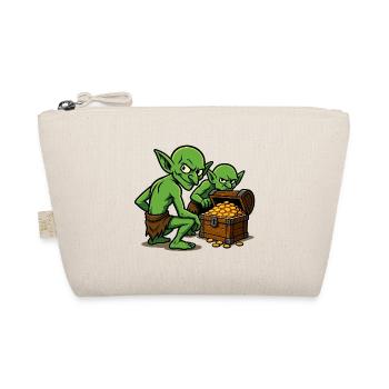 Green Goblin Treasure - Organic Pouch - nature - Front