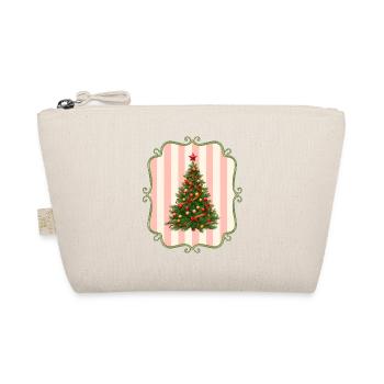 Arbre de Noël Vintage Design Rétro - Trousse biologique - nature - Devant