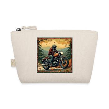 Tapestry Biker Landscape - Organic Pouch - nature - Front