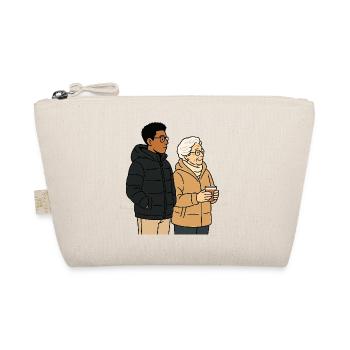 Grandma Karin with her grandson - Organic Pouch - nature - Front