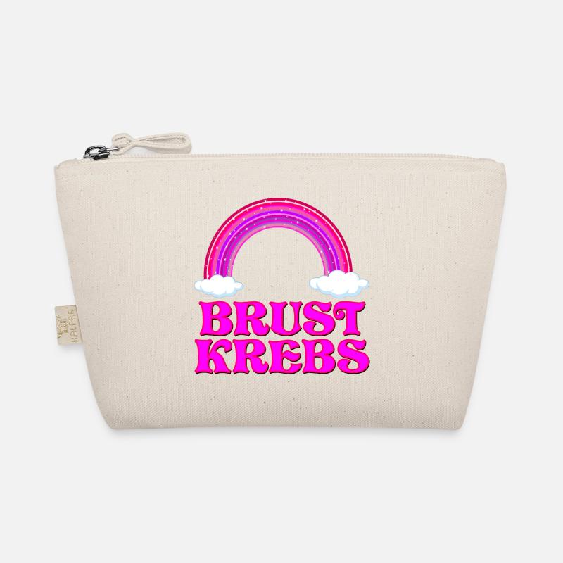 BRUSTKREBS REGENBOGEN Bio-Täschchen