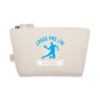 Je Peux Pas J'ai handball Joueur Handballeur - Trousse biologique - nature - Devant