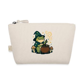 Zauberfrosch Magie Fantasy Design - Bio-Täschchen - Natur - Vorne