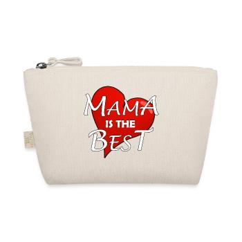 MAMA IS THE BEST - Organic Pouch - nature - Front