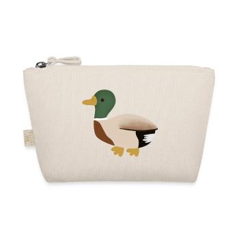 Stockente Minimale Illustration - Bio-Täschchen - Natur - Vorne