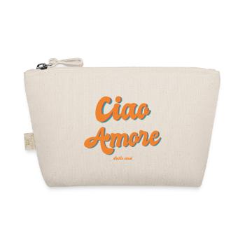 Ciao Amore Typographie rétro - Trousse biologique - nature - Devant