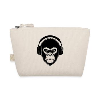 Urban Monkey Head Night Ride Edition Shirt - Organic Pouch - nature - Front