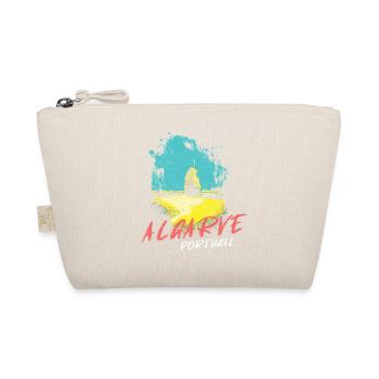 Plage rochers Algarve illustration Portugal - Trousse biologique - nature - Devant