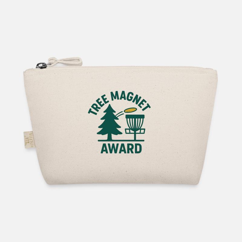 Tree Magnet Award – Lustiges Discgolf-Design Bio-Täschchen