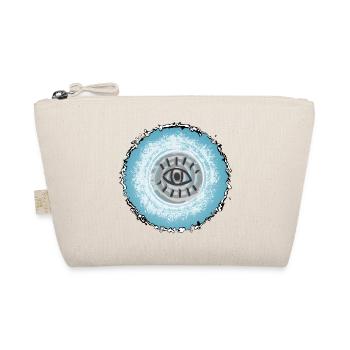 Eye in the swirling blue - Organic Pouch - nature - Front