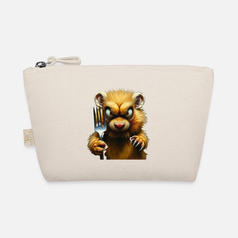 Hamster d’horreur avec fourchette Trousse biologique