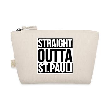 Straight Outta St Pauli HAMBURG - Bio-Täschchen - Natur - Vorne