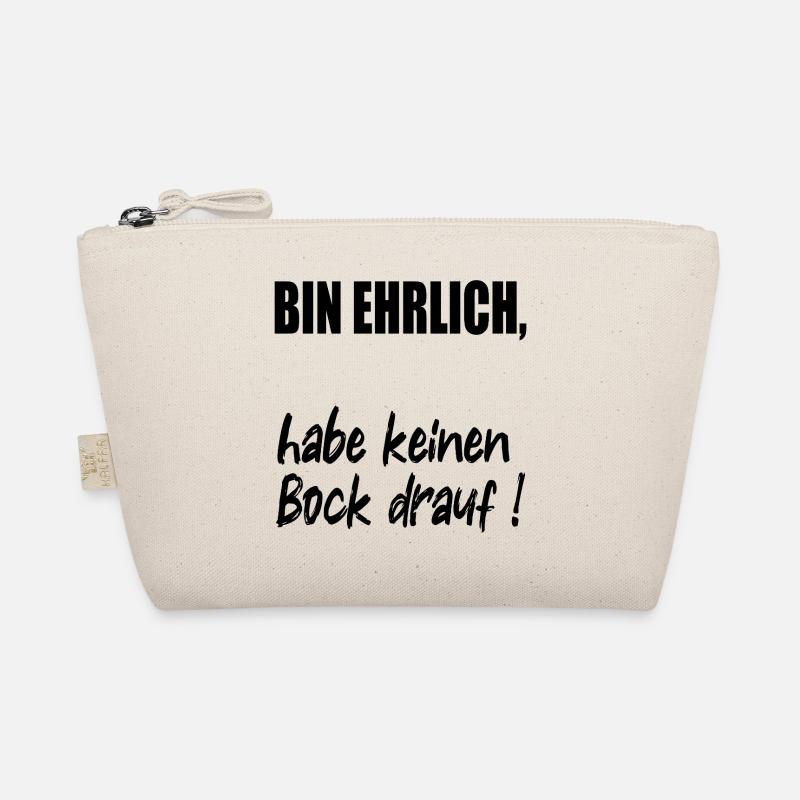 EHRLICHKEIT KEINEN BOCK Bio-Täschchen