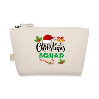 christmas squad, marry christmas - Organic Pouch - nature - Front