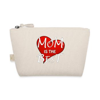 MOM IS THE BEST - Organic Pouch - nature - Front