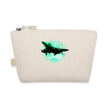 Neon jet in the Green Halo - Organic Pouch - nature - Front
