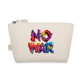 No War Farbexplosion - Bio-Täschchen - Natur - Vorne