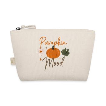 Pumpkin Mood Autumn Floral - Organic Pouch - nature - Front