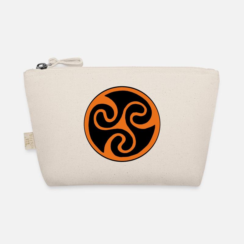 Triskel Orange Bio-Täschchen