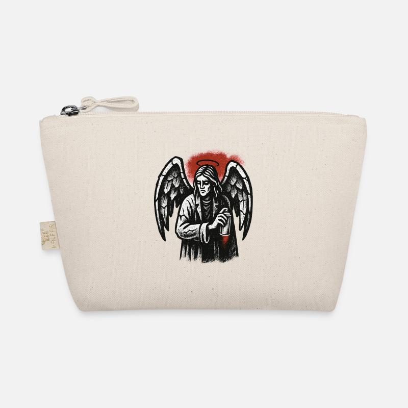 Engel mit der Absicht des Graffitis Bio-Täschchen