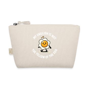 My English Is Not The Yellow Of The Egg Denglish - Organic Pouch - nature - Front