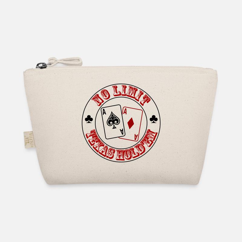 Poker Cards No Limit – Texas Hold'em Design Organic Pouch