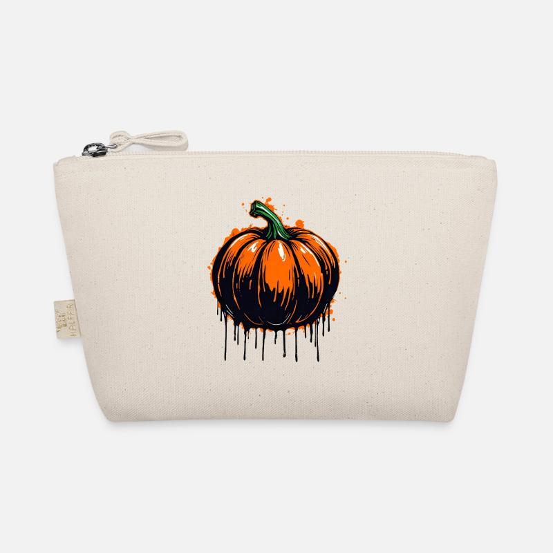 Citrouille graffiti - Spooky Halloween Design Trousse biologique
