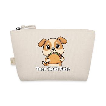 Taco Chien Charme Taco Bout Mignon - Trousse biologique - nature - Devant