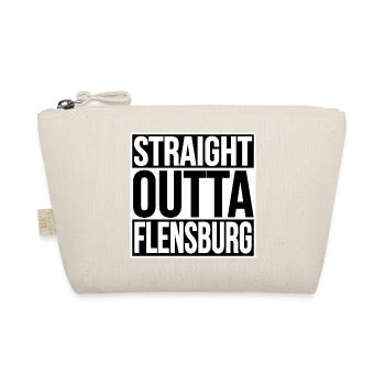 Straight Outta Flensburg - Organic Pouch - nature - Front