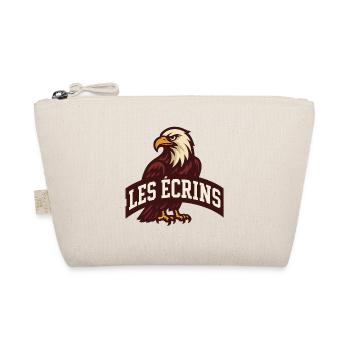 Eagle emblem Les Ecrins - Organic Pouch - nature - Front