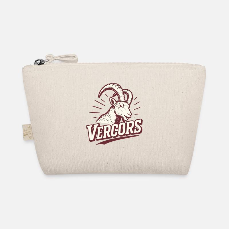 Vercors Ibex Retro Emblem - Organic Pouch - nature