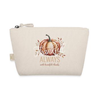Citrouille d’automne reconnaissant toujours design - Trousse biologique - nature - Devant