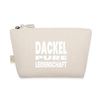Dackel - Bio-Täschchen - Natur - Vorne