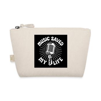 T-shirt de musique rétro vintage - Trousse biologique - nature - Devant