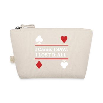 I came. I saw. I Lost Everything – Playing Cards - Organic Pouch - nature - Front