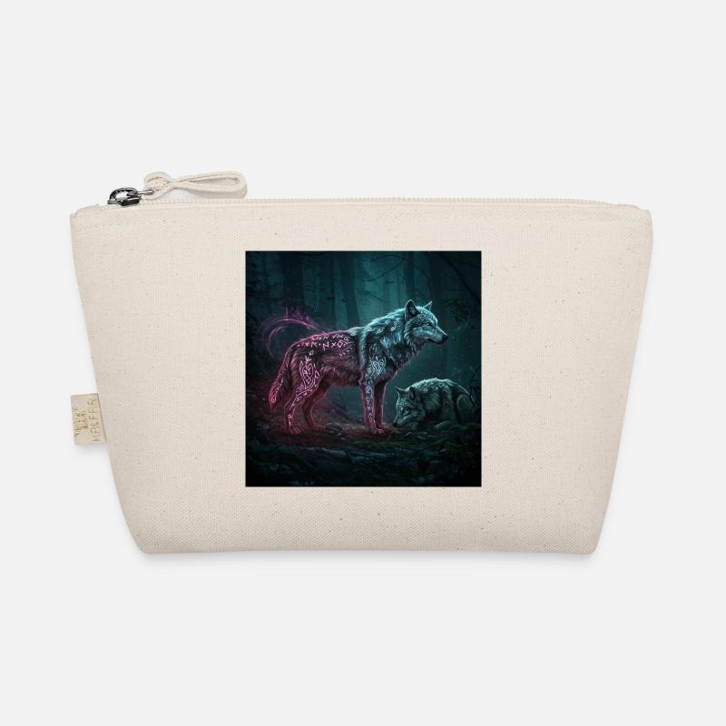 Runes au néon Wolfwald au clair de lune Trousse biologique