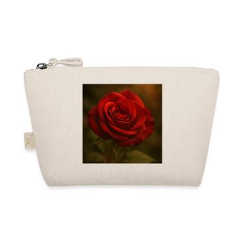 Natur - Blumen - Rose - Bio-Täschchen - Natur - Vorne