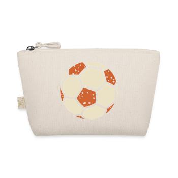 Retro Football Graphic – Sport Design - Organic Pouch - nature - Front