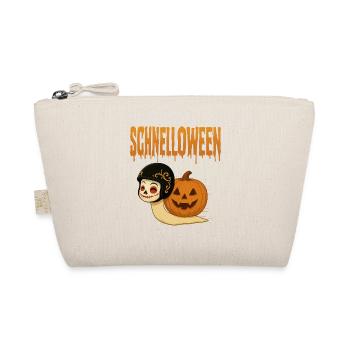 Schnelloween - die Halloween Queen | Wortwitz - Bio-Täschchen - Natur - Vorne